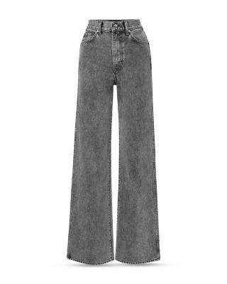 Taylor High Rise Wide Leg Jeans in Volcanic Dust