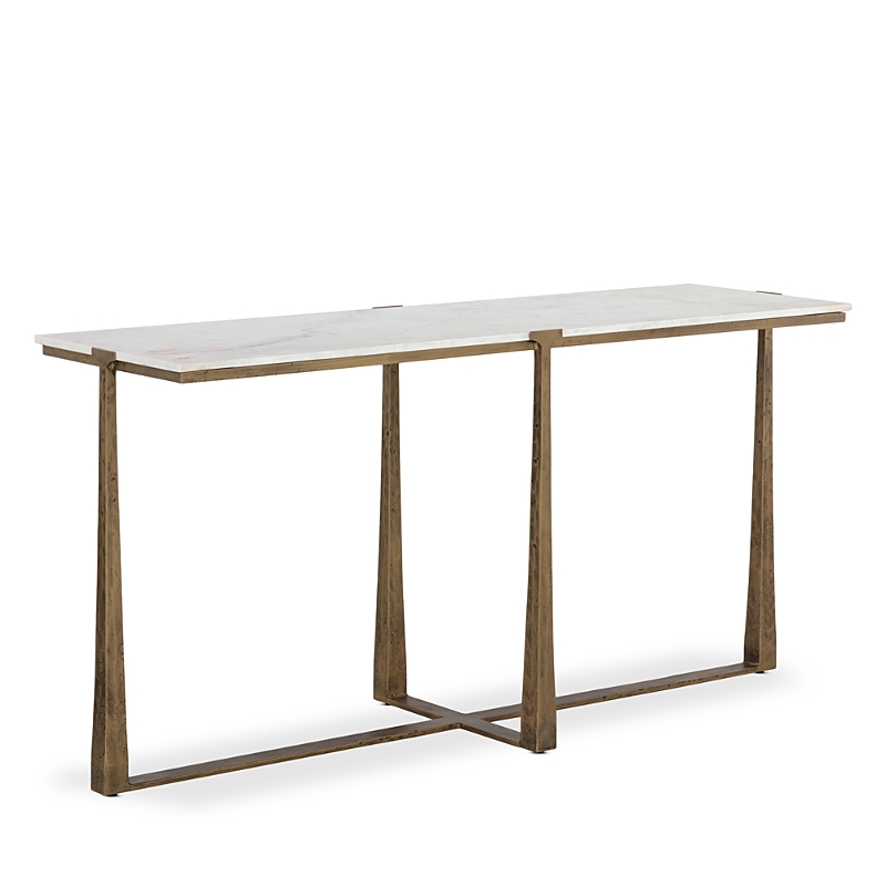Sunpan Cowell Console Table In Gold