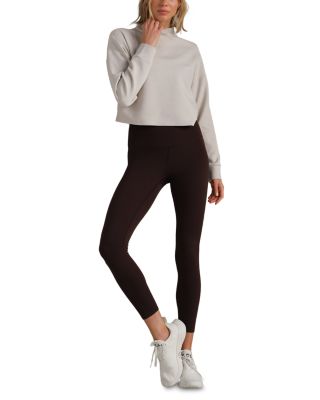 Dreamglow Cropped Mock Neck Top