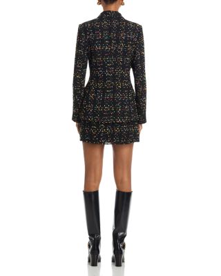 Rainbow Tweed Cutaway Blazer - Exclusive