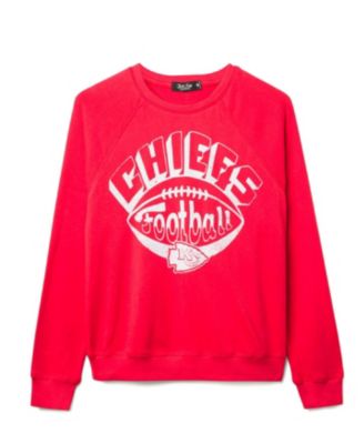 Women&#39;s NFL Kansas City Chiefs Football Raglan Crew Fleece