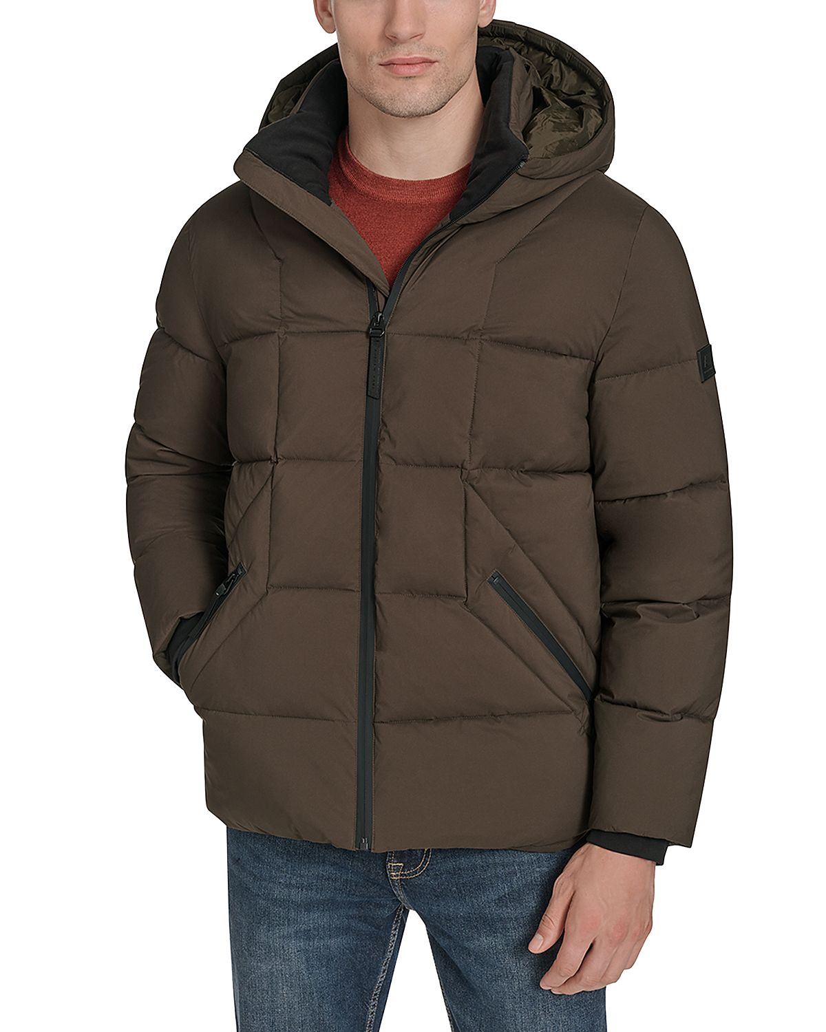 Andrew Marc Palmerton Micro Ripstop Puffer Jacket