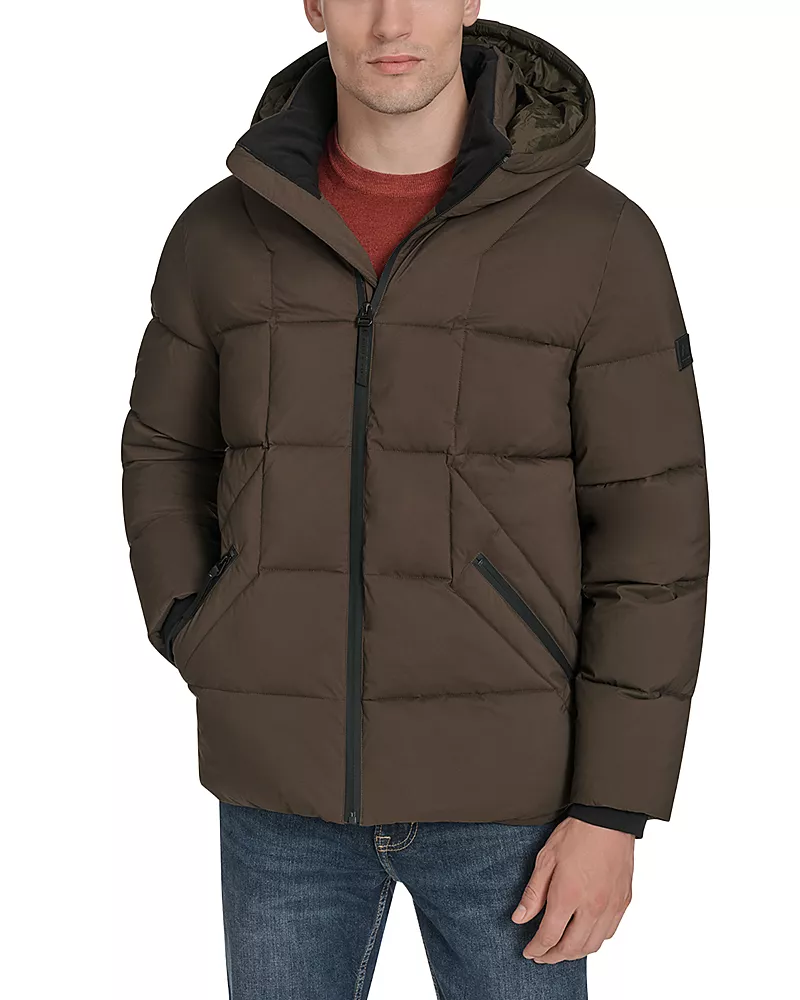 Andrew Marc Palmerton Micro Ripstop Puffer Jacket