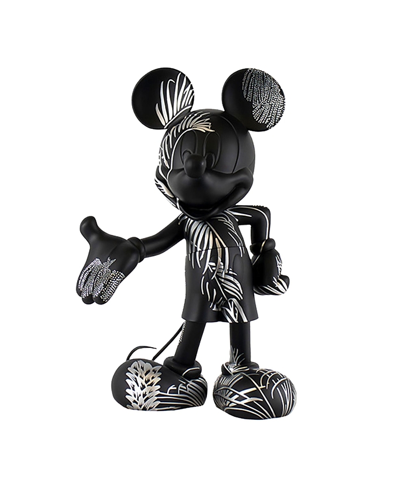 Leblon Delienne Mickey Mouse Welcome 12 Figurine In Gray