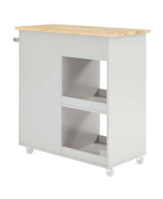 Culinary Kitchen Cart with Towel Bar