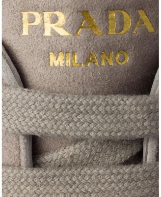 Montecarlo Re-Edition 2005 Suede Sneakers in Cloudy Gray