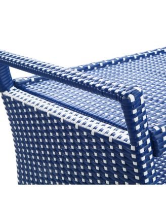 Phelps Aluminum 3-Open Shelf Patio Serving Cart