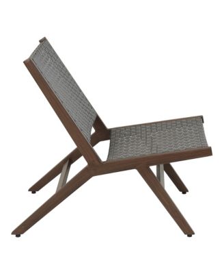 Morrow Aluminum and FE Wicker Outdoor Bistro, Set of 3