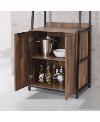 Beru Steel Base Multi-Storage Wine Cabinet