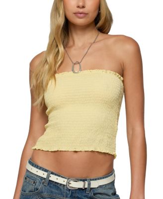 Emmet Strapless Scrunch Top