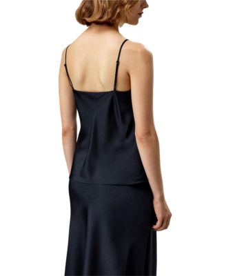  Double-Faced Silk Charmeuse Camisole