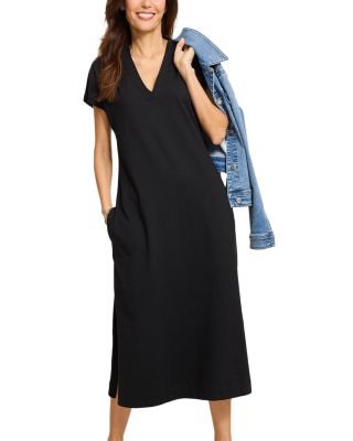 Islandscape Jersey Midi Dress