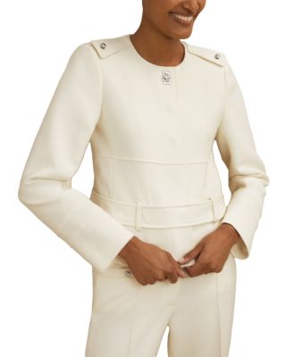 Athena Belted Wool Jacket