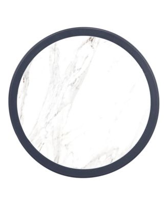 Wolcott Aluminum 1-Open Shelf Patio Table and Chairs, Set of 3