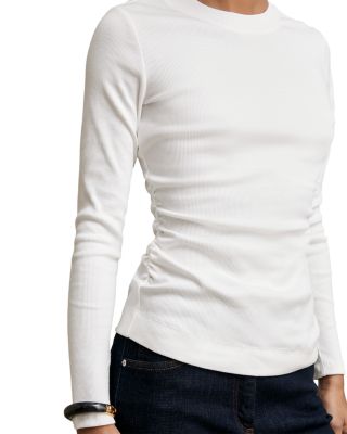 Tessa Ribbed Long Sleeve Tee