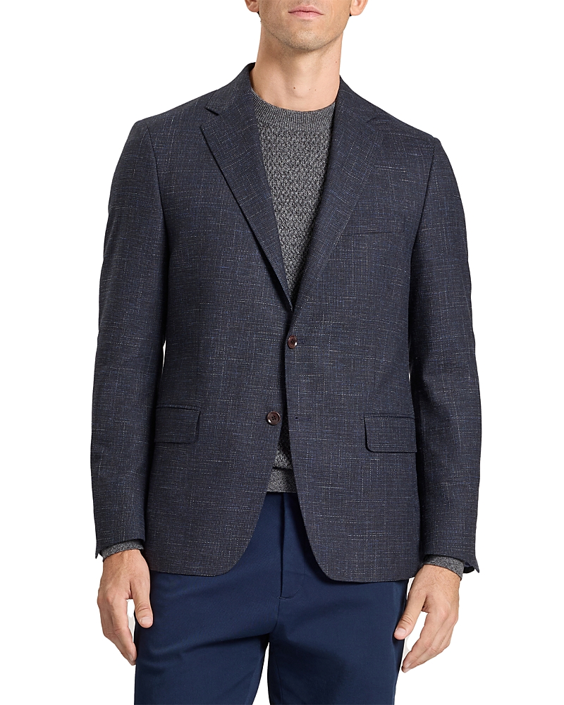 Ted Baker Wellington Weave Modern Fit Suit Jacket In Blue