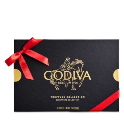 Holiday Assorted Chocolate Truffles Gift Box, 24 Piece