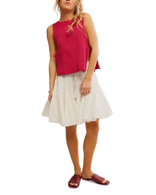 Lizzie Side Tie Sweater Top