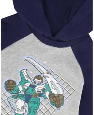 Boys' Organic Cotton Jersey Hooded Raglan Sleeve Sweatshirt - Little Kid, Big Kid