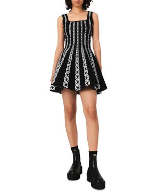 Russel Jacquard Mini Dress