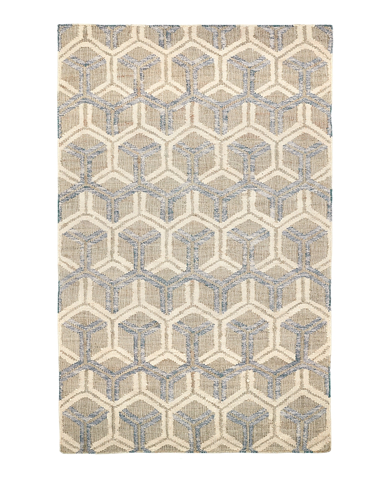 Dash & Albert By Annie Selke Dash Albert By Annie Selke Tala Da896 Area Rug, 4'0x6'0 In Blue