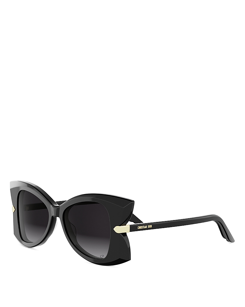 Dior DiorButterfly S1F Butterfly Sunglasses, 53 mm