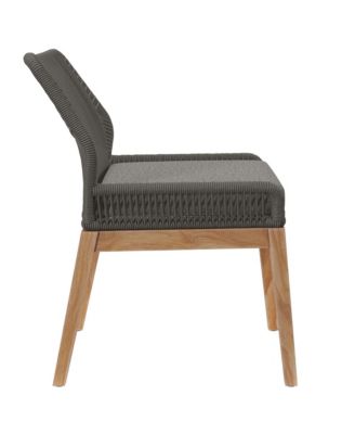 Wellspring Outdoor Patio Teak Wood Dining Chair