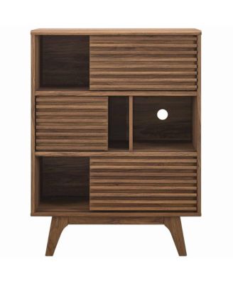 Render Three-Tier Display Storage Cabinet Stand