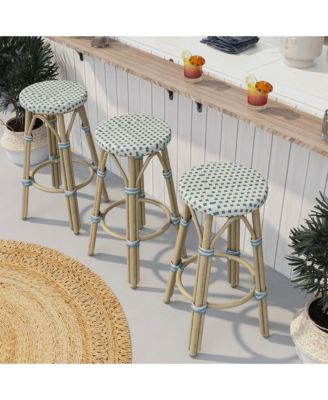 Kindry 26-inch Aluminum Outdoor Barstools, Set of 2