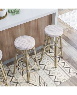 Kindry 26-inch Aluminum Outdoor Barstools, Set of 2