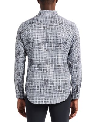 Berkley Long Sleeve Printed Woven Shirt