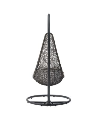 Abate Wicker Rattan Outdoor Patio Swing Chair