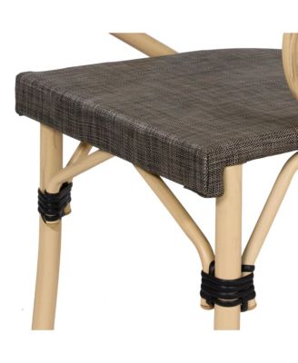 Madison Aluminum Patio Arm Chairs, Set of 2