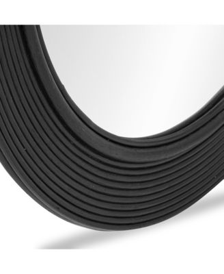 Tanya Rattan Round Wall Mirror