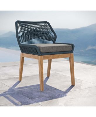Wellspring Outdoor Patio Teak Wood Dining Chair