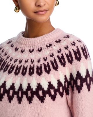Anne Fair Isle Crewneck Sweater