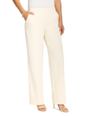 Lenox Wide Leg Sleek Stretch Tuxedo Pants
