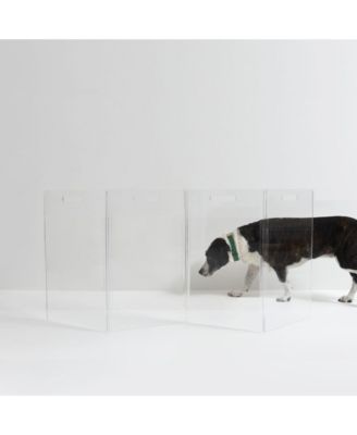 Low Pet Gate Zig Zag Options 4 Panel