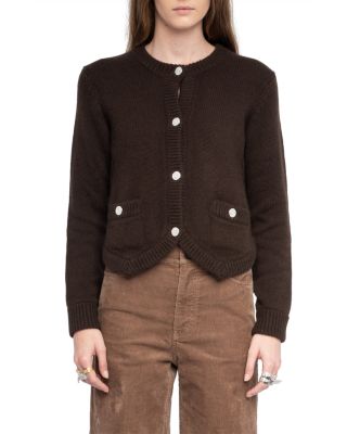 Westia Cashmere Cardigan Sweater 