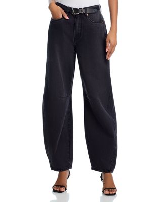 High Rise Barrel Jeans in Dinner Party