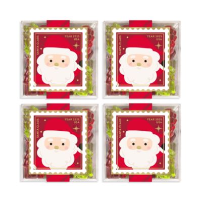 Santa Claus Holiday Tree Candy, 4 Cubes