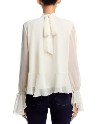 Ruffle Trim Top