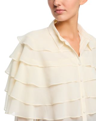 Tiered Ruffle Blouse