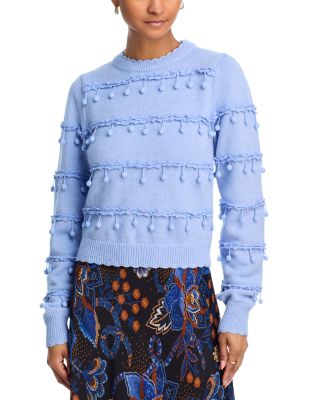 Pom Pom Trim Sweater