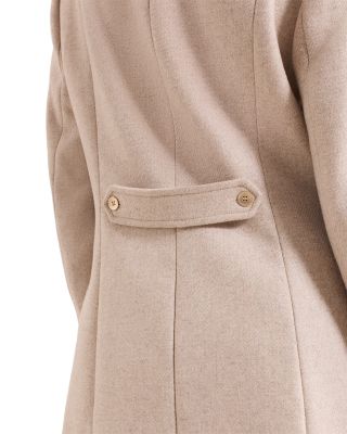 Aurelie Wool Blend Peacoat