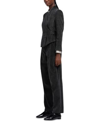 Printed Velvet Jacket