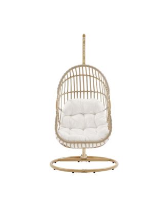 Amalie Wicker Rattan Outdoor Patio Rattan Swing Chair