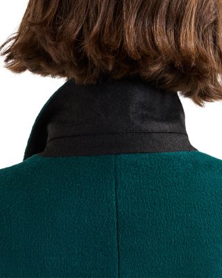 Lydia Long Wool Blend Coat