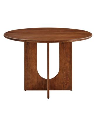Rivian Round 48" Wood Dining Table