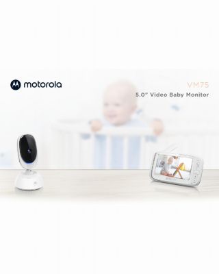 Motorola VM75 5" Video Baby Monitor
